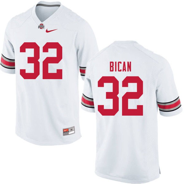 Ohio State Buckeyes #32 Luciano Bican Men College Jersey White